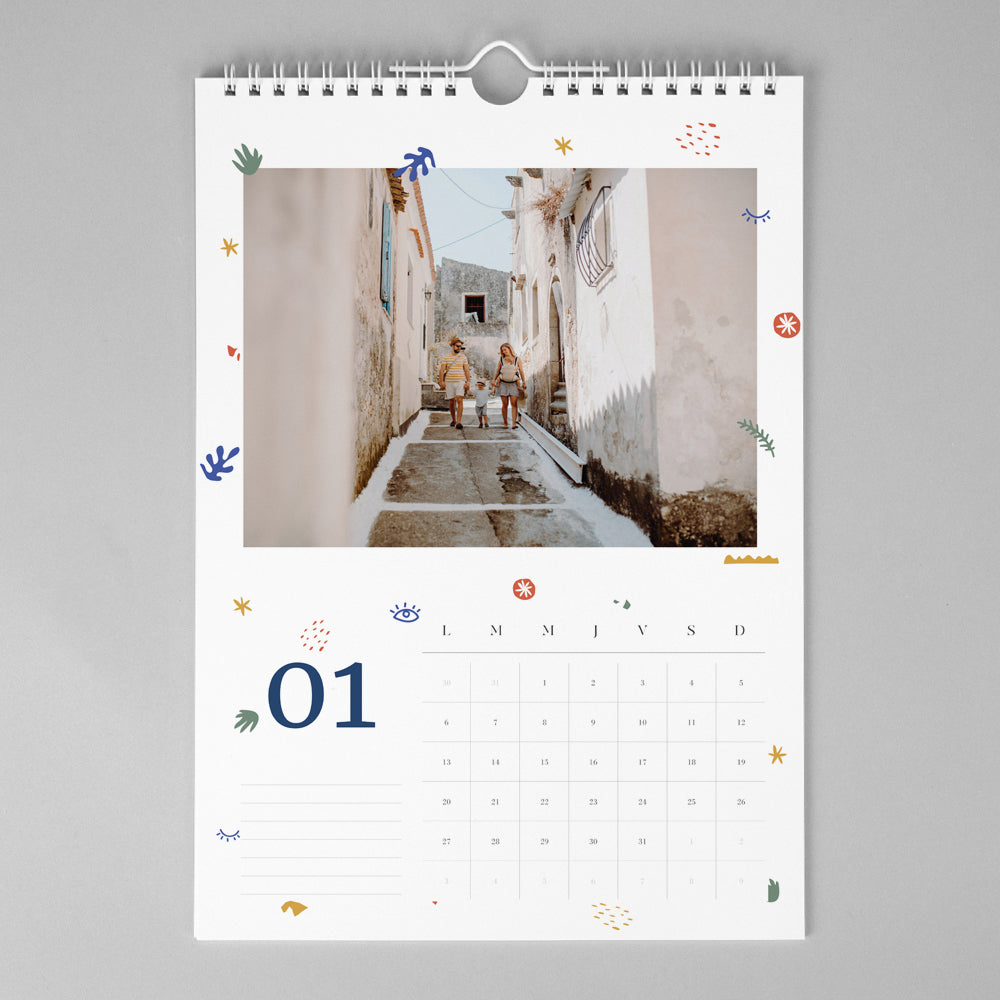 Calendrier Fin d'année Mural A3 A la manière du Fauvisme photo N° 1