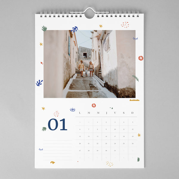 Calendrier Fin d'année Mural A3 A la manière du Fauvisme photo