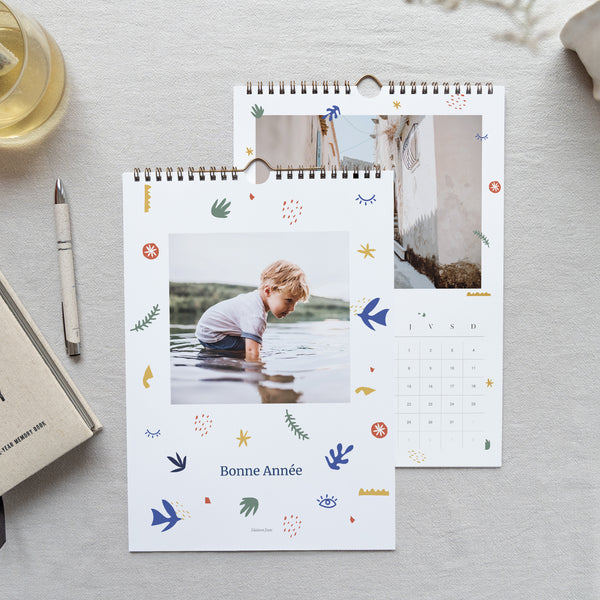 Calendrier Fin d'année Mural A4 A la manière du Fauvisme photo