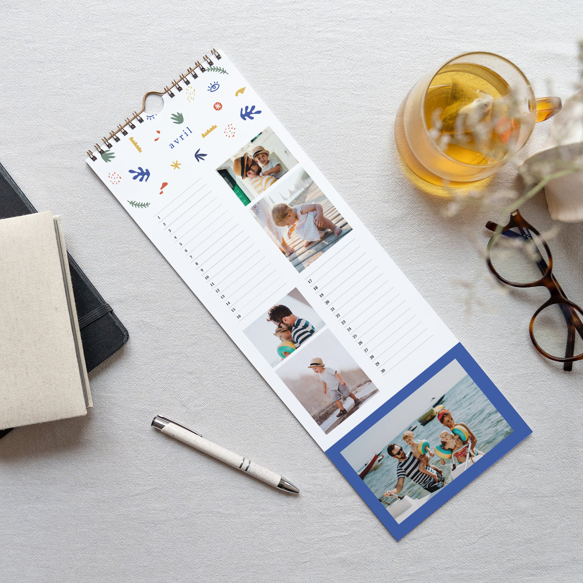 Calendrier Fin d'année Perpétuel A la manière du Fauvisme photo N° 3