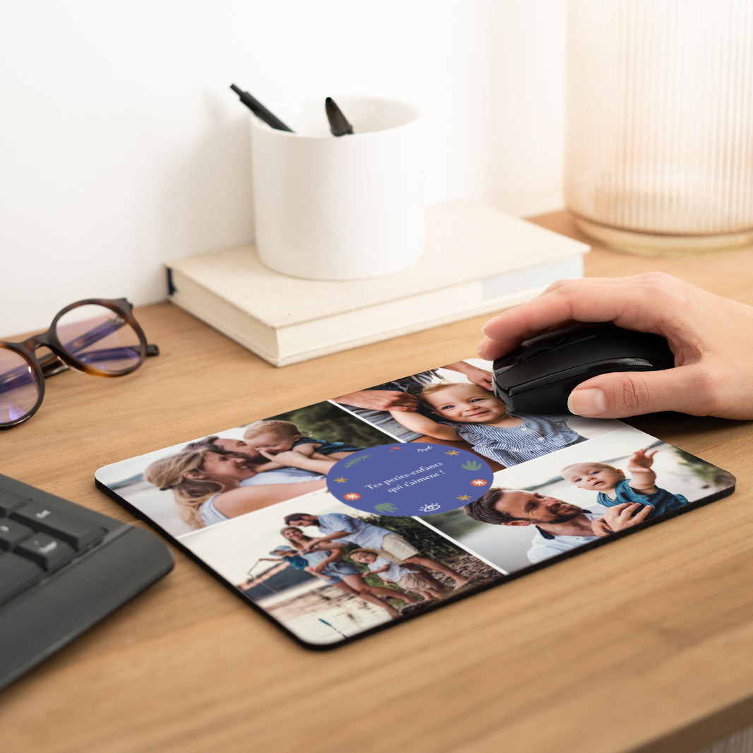 Tapis de souris Fin d'année Rectangle A la manière du Fauvisme photo N° 2