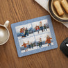 Tapis de souris Fin d'année Rectangle Pattern hivernal glacé photo N° 1