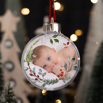 Boule de Noël Fin d'année Ronde Couronne de Noël 3 photo N° 1