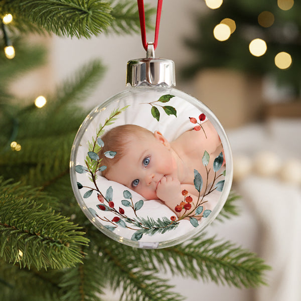 Boule de Noël Fin d'année Ronde Couronne de Noël III photo