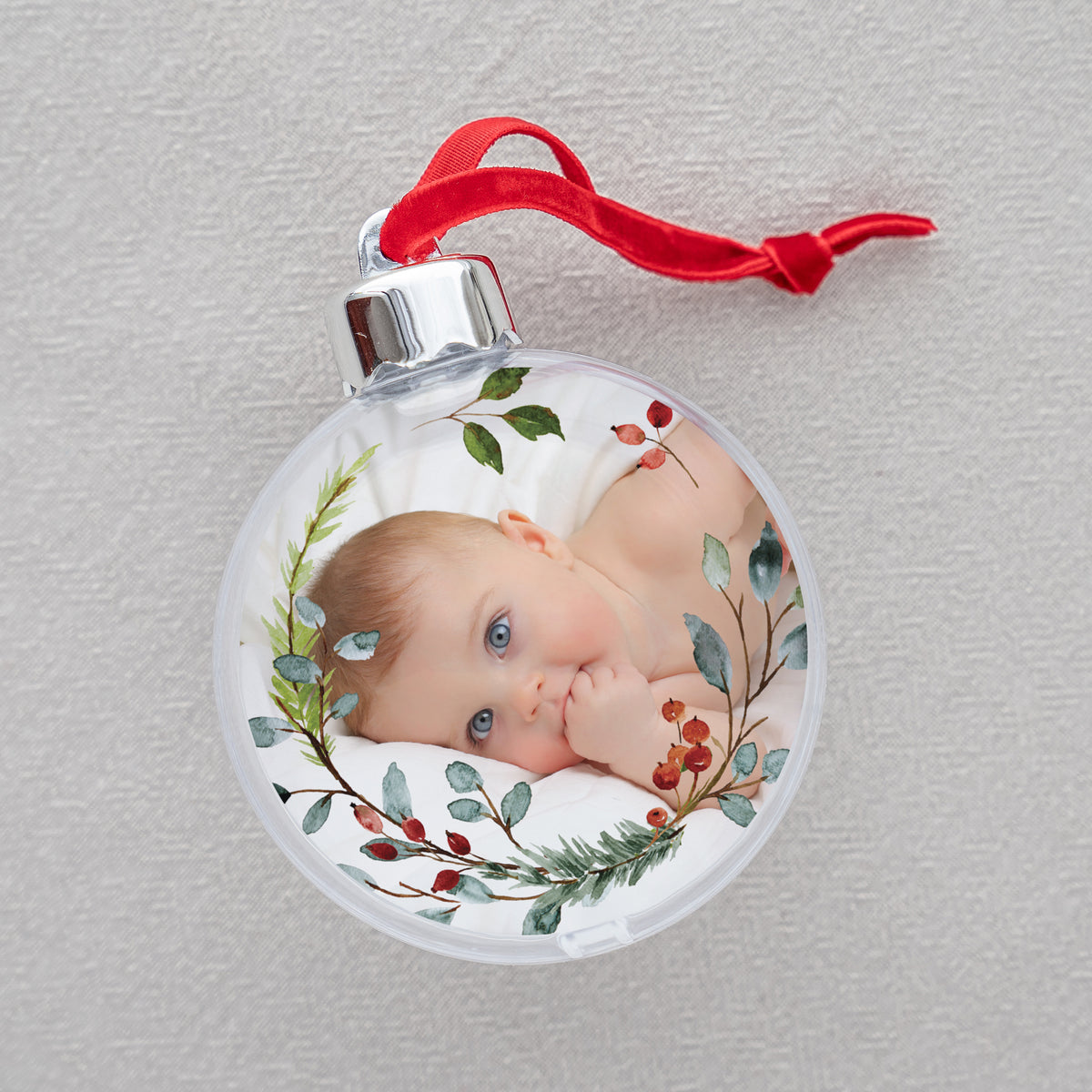 Boule de Noël Fin d'année Ronde Couronne de Noël III photo N° 2