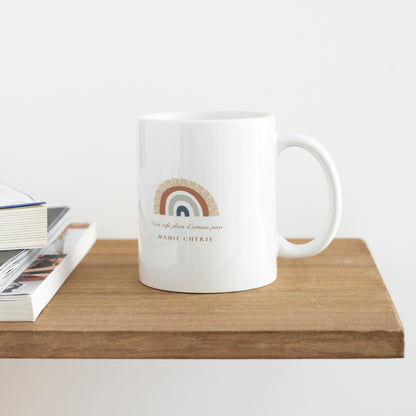 Mug Objets Blanc Rainbow Wish photo N° 4