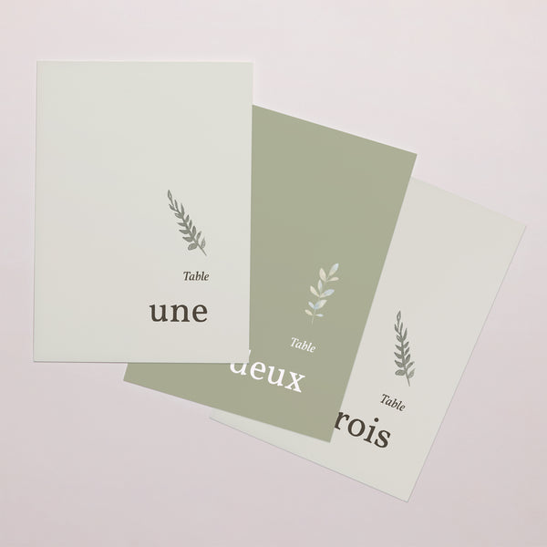 Marque table Mariage Rectangle Neo Champêtre photo