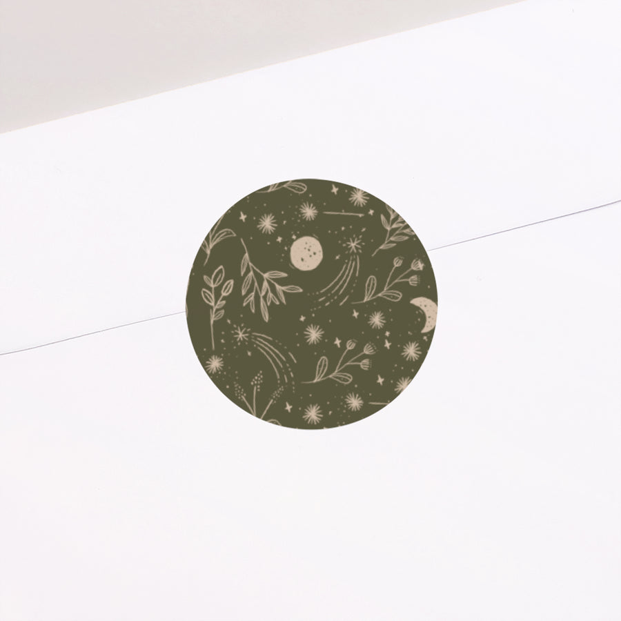 Sticker Naissance Rond Ilan photo