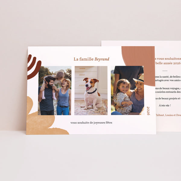 Carte de voeux Fin d'année Paysage Cartes de vœux Arty photo