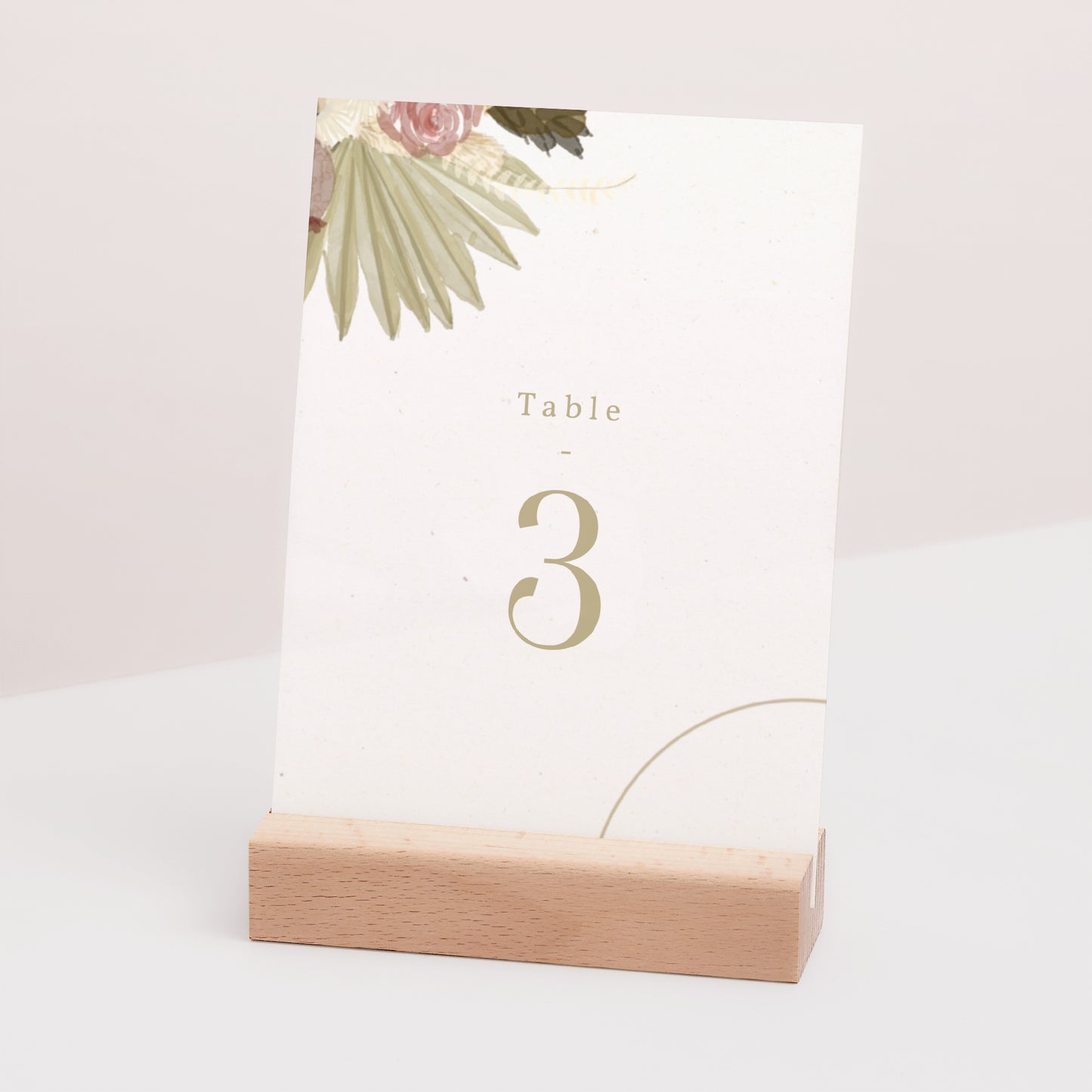 Marque table Mariage Rectangle arche boho photo N° 3