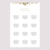 Plan de table Mariage Portrait 60 x 90 cm Arche boho photo N° 2