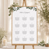 Plan de table Mariage Portrait Eucalyptus aquarelle photo N° 1