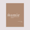Affiche Portrait 30 x 40 cm Petits bonheurs, mamie photo N° 2