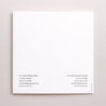 Faire-part Mariage Carré double volet Floral pastel 2 photo N° 3