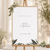 Panneau bienvenue Mariage Portrait 60 x 90 cm Arche fleurs tons rouge orange photo N° 1