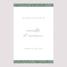 Panneau bienvenue Mariage Portrait 60 x 90 cm Brin romantique photo N° 2