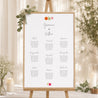 Plan de table Mariage Portrait Herbier Bucolique photo N° 1