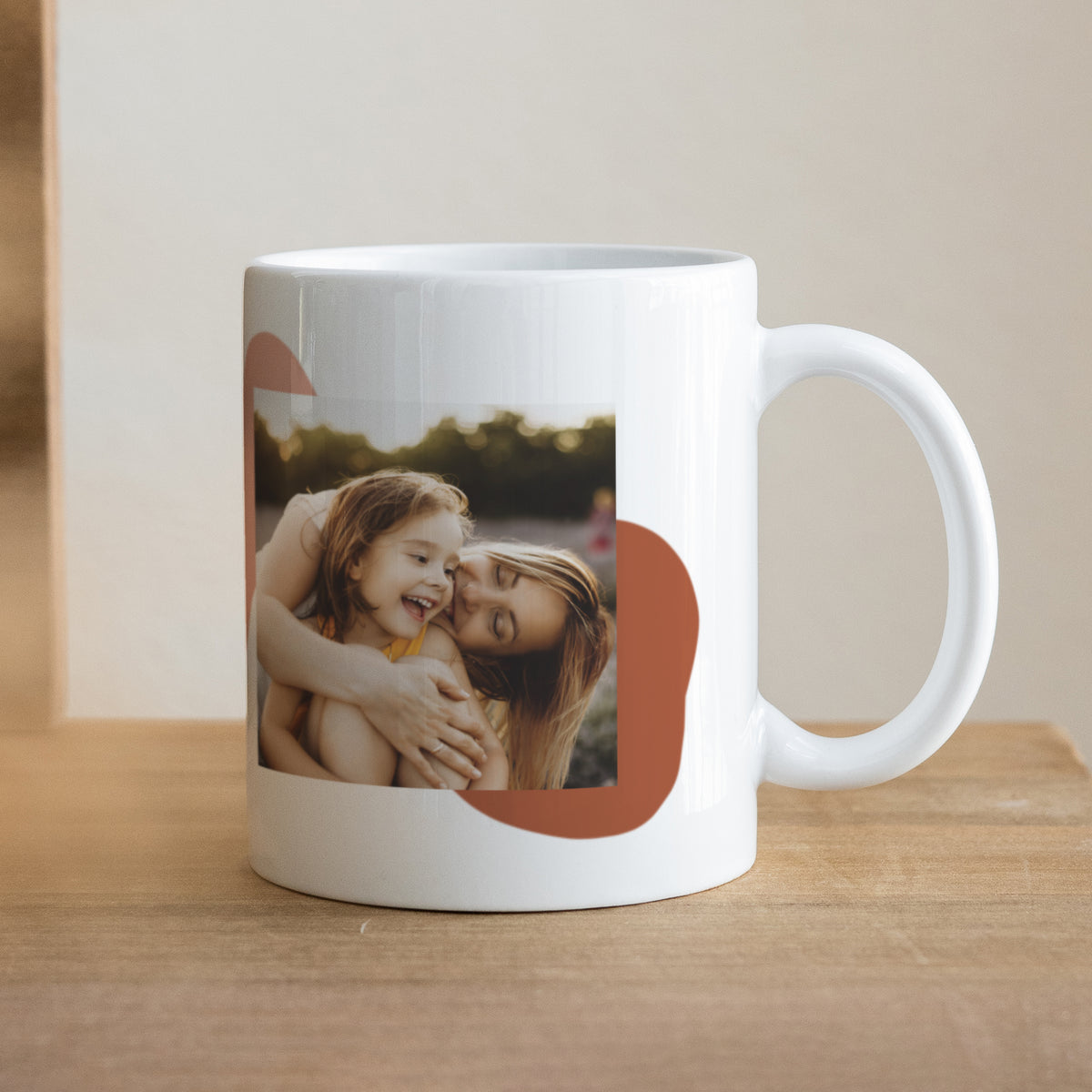 Mug Objets Blanc Fête des mères tâches photo N° 1