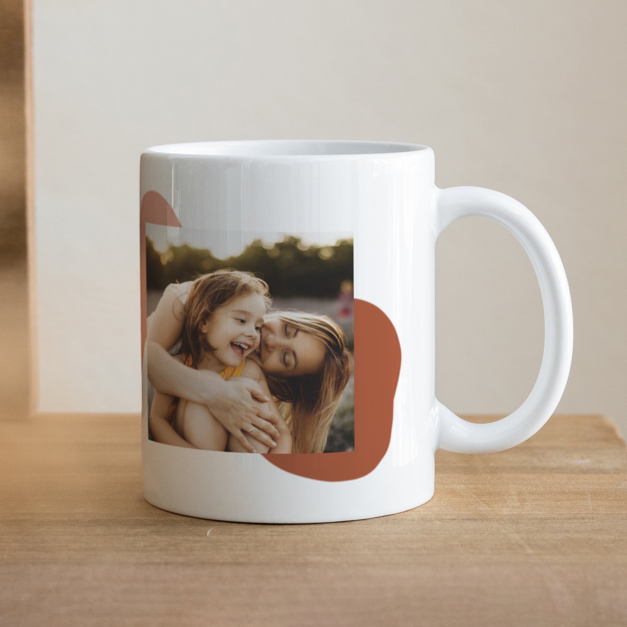 Mug Objets Blanc Fête des mères tâches photo N° 1