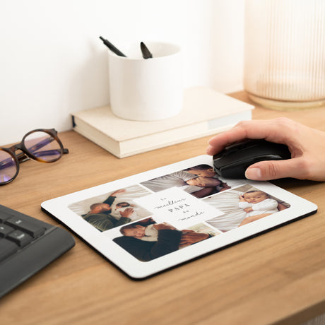 Tapis de souris Objets Rectangle Le meilleur papa du monde