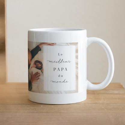 Mug Objets Blanc Le meilleur papa du monde photo N° 1