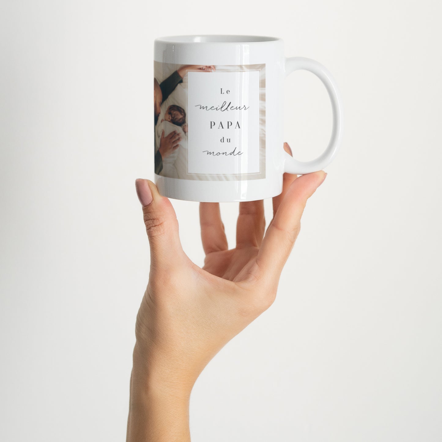 Mug Objets Blanc Le meilleur papa du monde photo N° 2