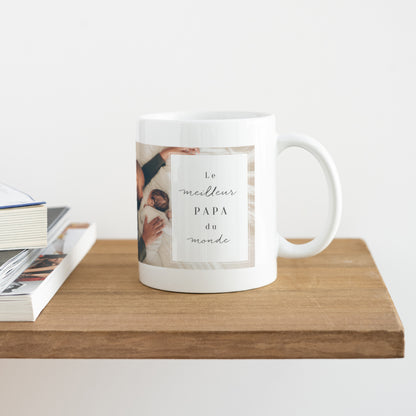 Mug Objets Blanc Le meilleur papa du monde photo N° 4