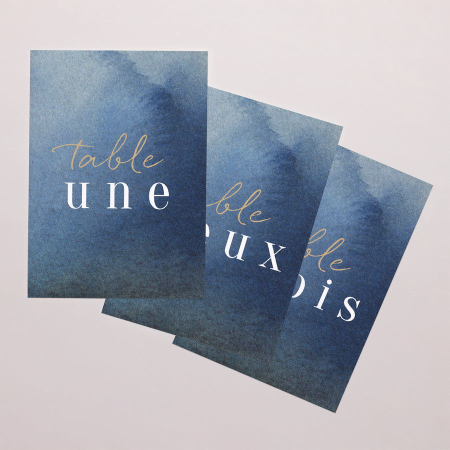 Marque table Mariage Rectangle Nuit Magique photo