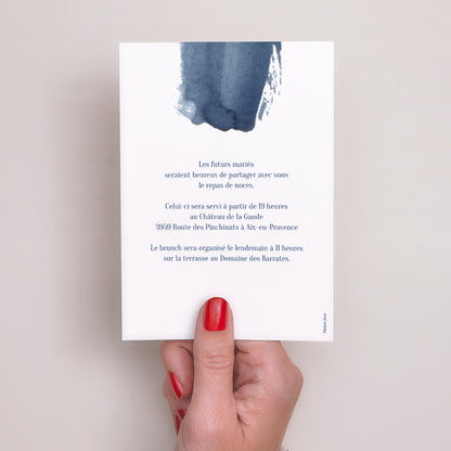 Invitations Mariage Portrait Nuit Magique photo N° 3