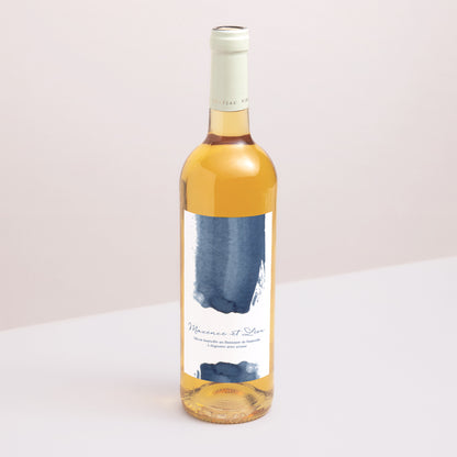 Etiquette bouteille Mariage Portrait Nuit Magique photo N° 1