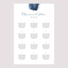 Plan de table Mariage Portrait Nuit Magique photo N° 2
