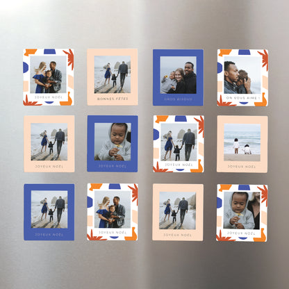 Tirage photo Fin d'année Lot de 12, magnétique Inspiration Matisse, Méditerranée photo N° 1