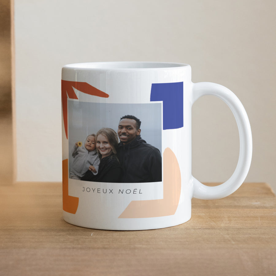 Mug Fin d'année Blanc Inspiration Matisse, Méditerranée photo