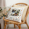 Coussin Fin d'année Beige naturel Biscuits noël photo N° 2