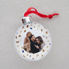 Boule de Noël Fin d'année Ronde Galets décoratifs & liseré Or photo N° 2