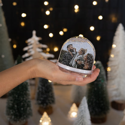 Boule à neige Fin d'année Verre Buisson Ardent photo N° 3