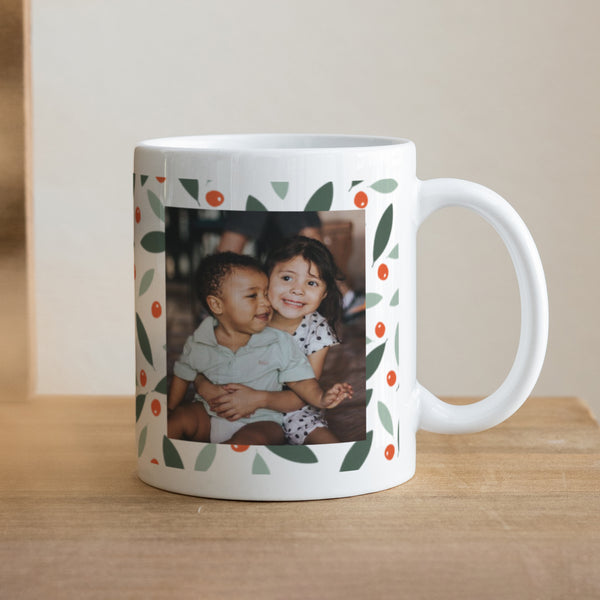 Mug Fin d'année Blanc Buisson Ardent photo