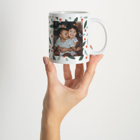 Mug Fin d'année Blanc Buisson Ardent