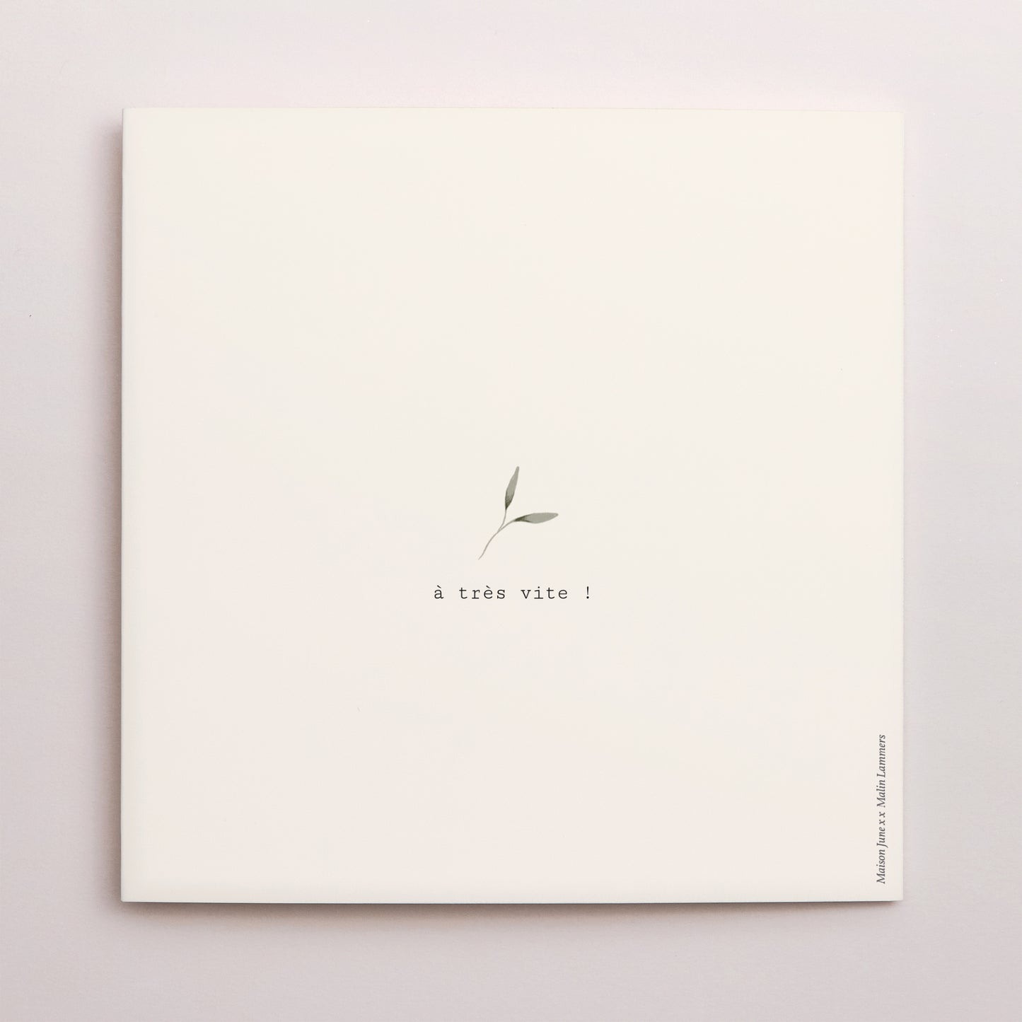 Carte de Noel Fin d'année Carré double volet Couronne de Noël V photo N° 3