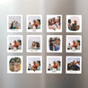 Tirage photo Fin d'année Lot de 12, magnétique Illustrations Monochromes photo N° 1