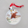 Boule de Noël Fin d'année Ronde Branches de sapin de Noël photo N° 2