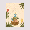 Affiche Anniversaire Enfant Portrait 30 x 40 cm Petit Dinosaure photo N° 2