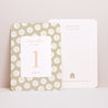 Carte étape bébé Naissance Lot de 12 Mobile Marguerite photo N° 4