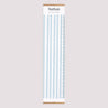 Toise Naissance Papier Rayures bleu Ciel photo N° 1