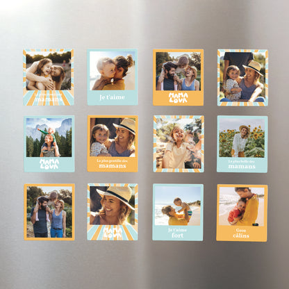Magnet Objets Lot de 12, magnétique Mama Lova photo N° 1