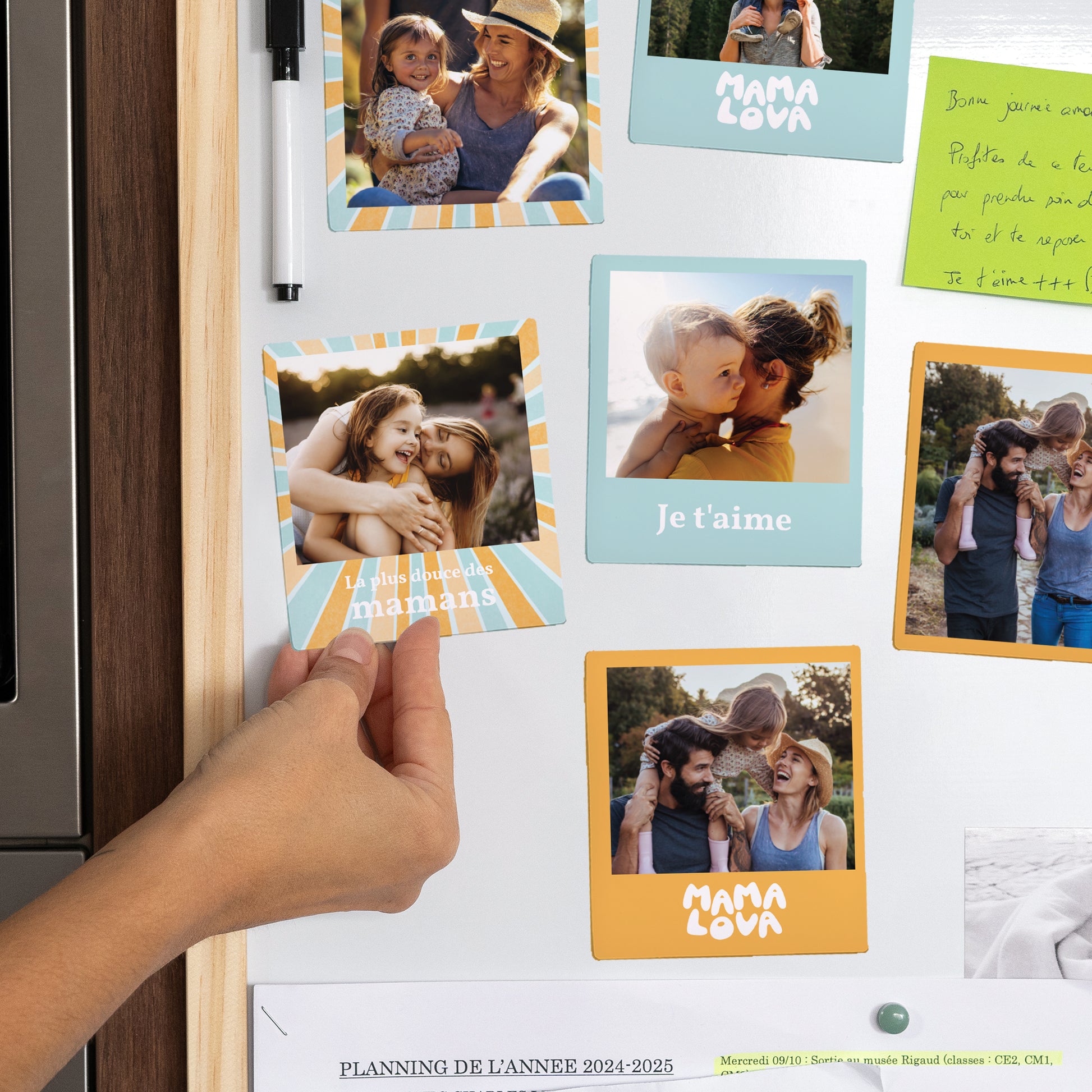 Magnet Objets Lot de 12, magnétique Mama Lova photo N° 2