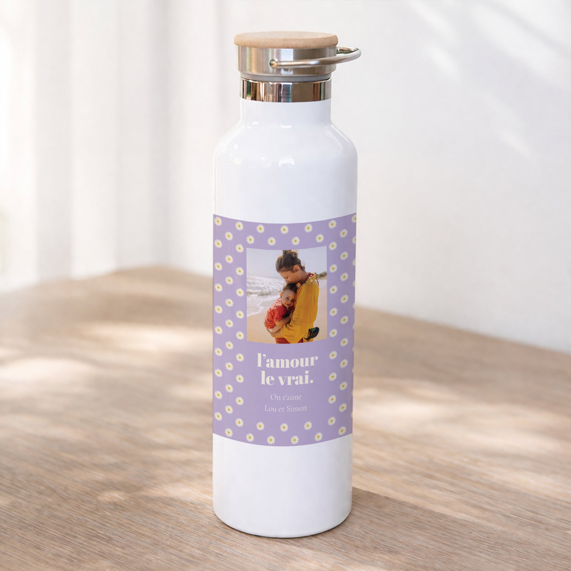 Gourde Objets 75 cl L'amour le vrai photo N° 1
