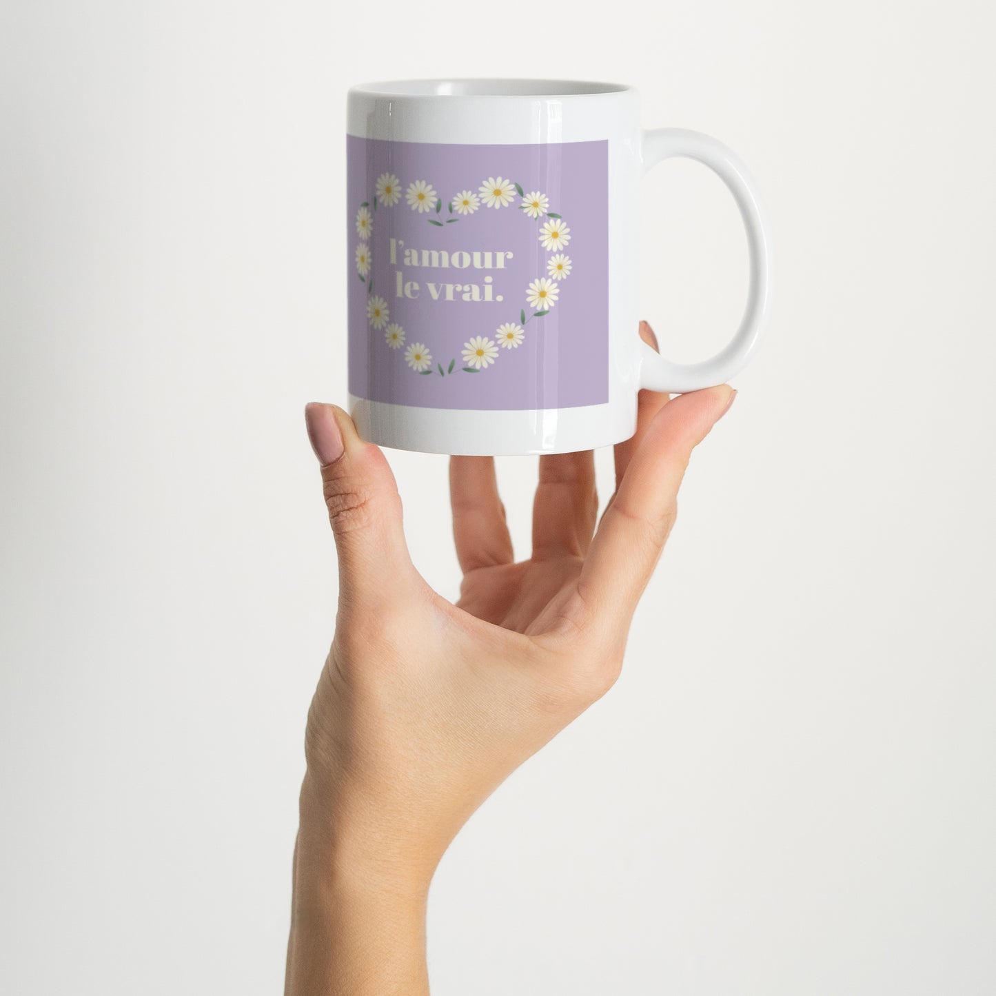 Mug Objets Blanc L'amour le vrai photo N° 2