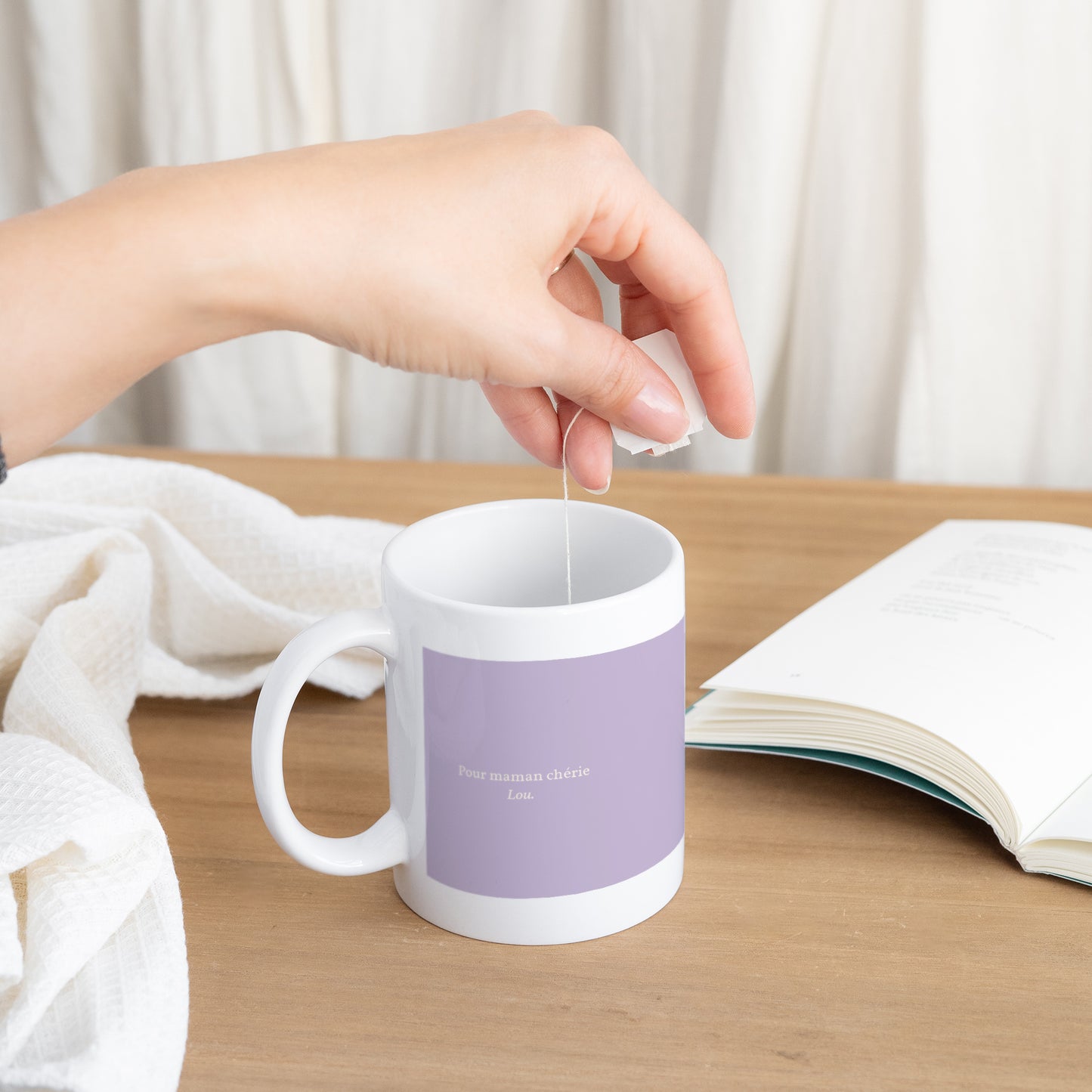 Mug Objets Blanc L'amour le vrai photo N° 3