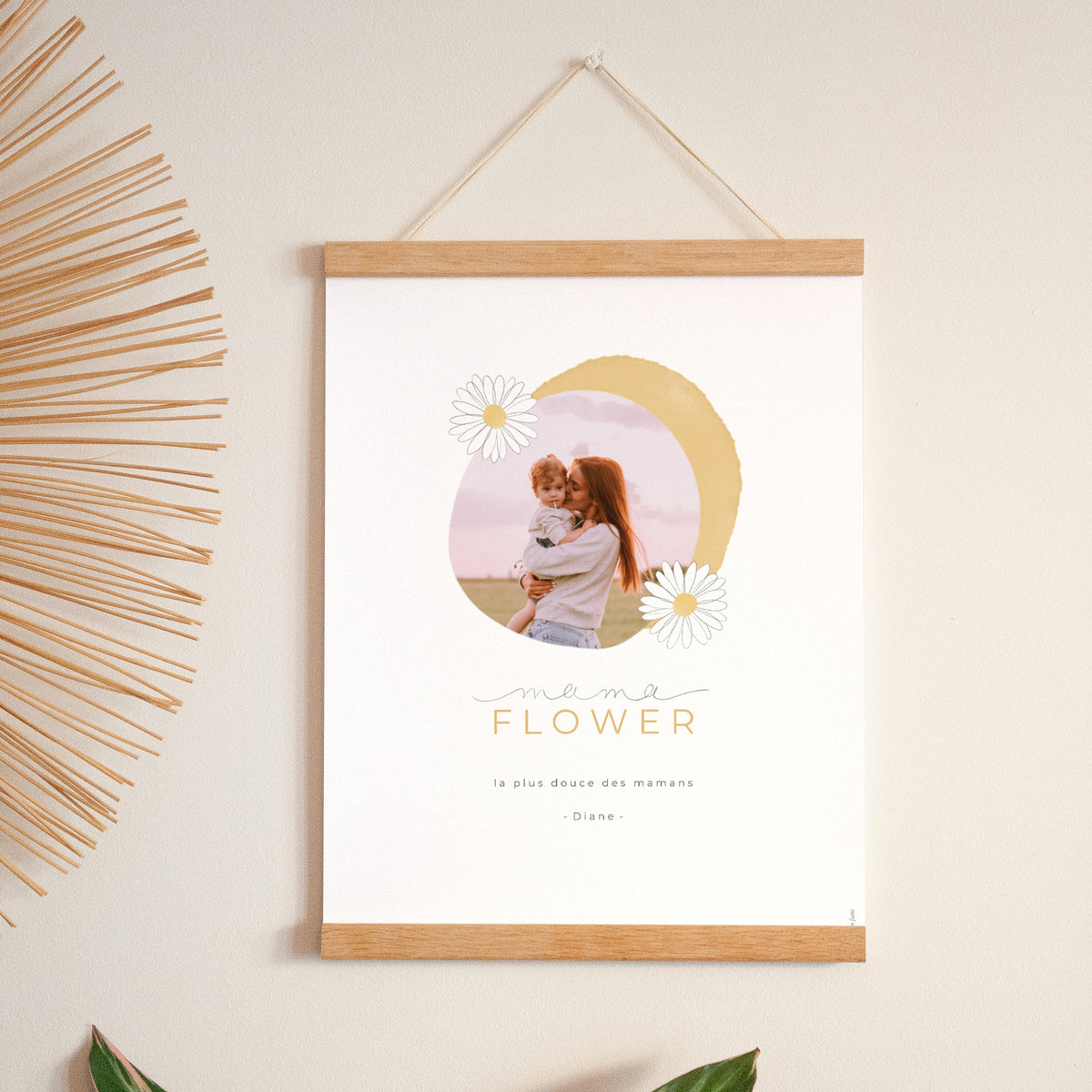 Affiche Portrait 30 x 40 cm Mama Flower photo N° 1